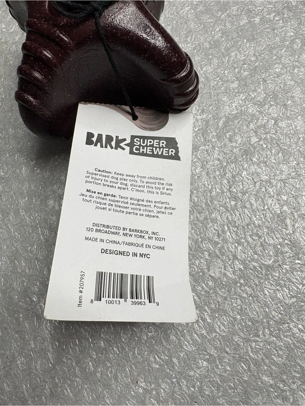 BARK Super Chewer 